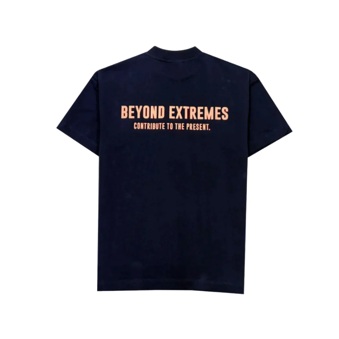 3 T-shirt in Navy Blue [Unisex] - Image 2