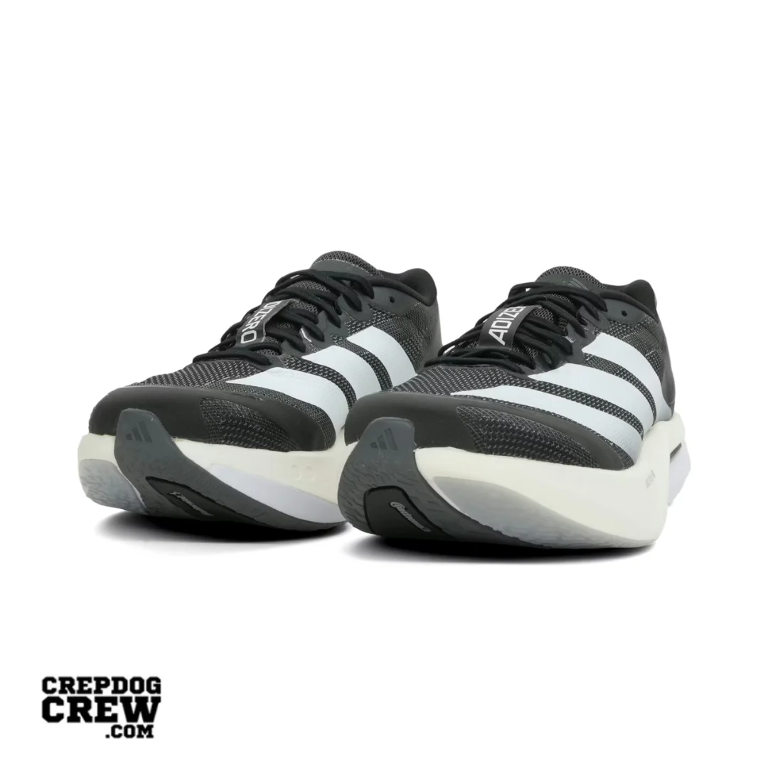 adidas Adizero Boston 13 Core Black Cloud White Grey Five - Image 2