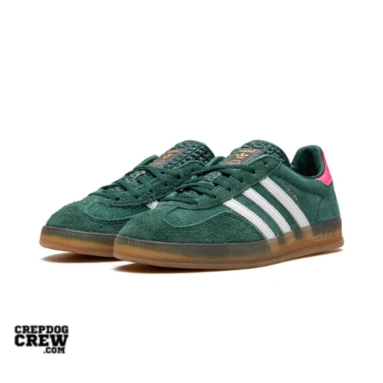 adidas Gazelle Indoor Collegiate Green Lucid Pink (W) - Image 2