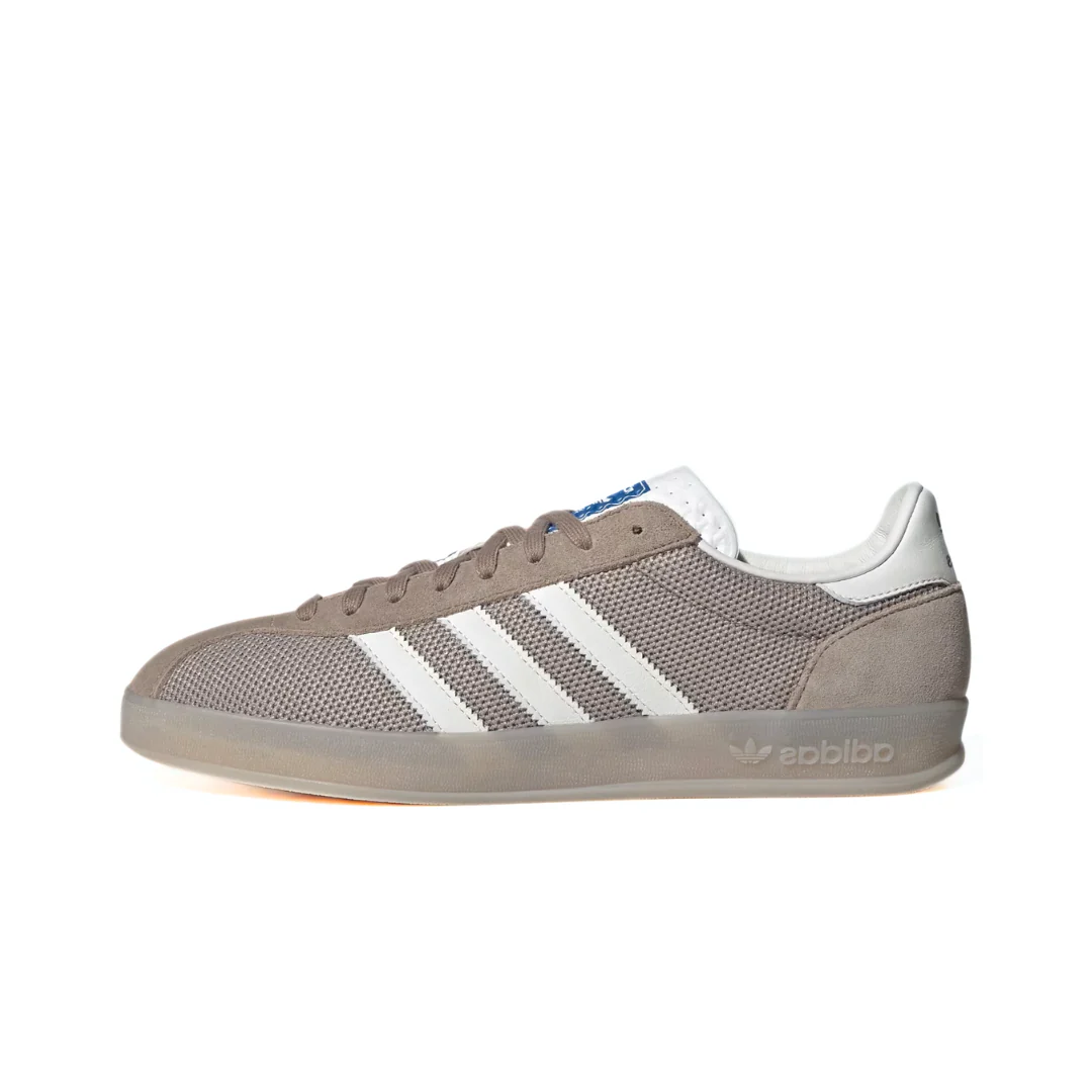 ADIDAS GAZELLE INDOOR PRO BROWN SHOCK YELLOW CHARCOAL