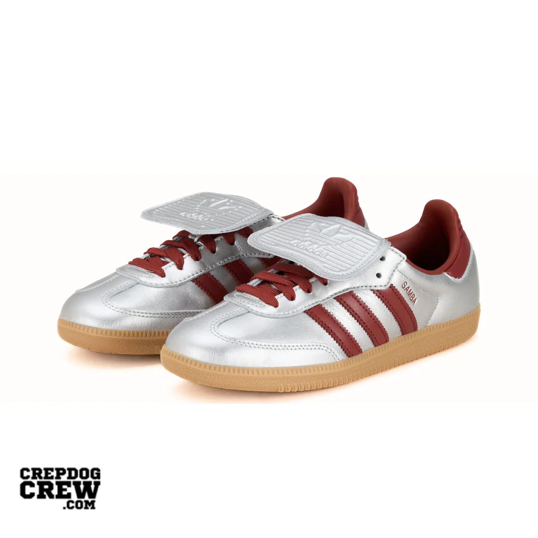 adidas Samba LT Silver Metallic Ruby Gum (W) - Image 2