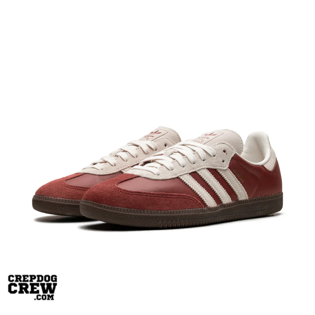 adidas Samba OG Preloved Ruby Cream White - Image 2