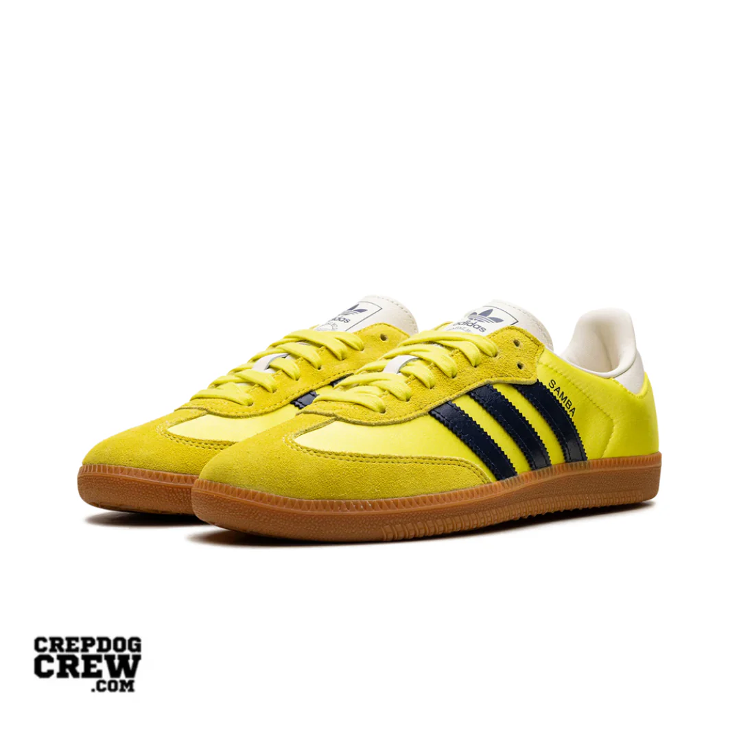 adidas Samba OG Shock Yellow Night Indigo (W) - Image 2