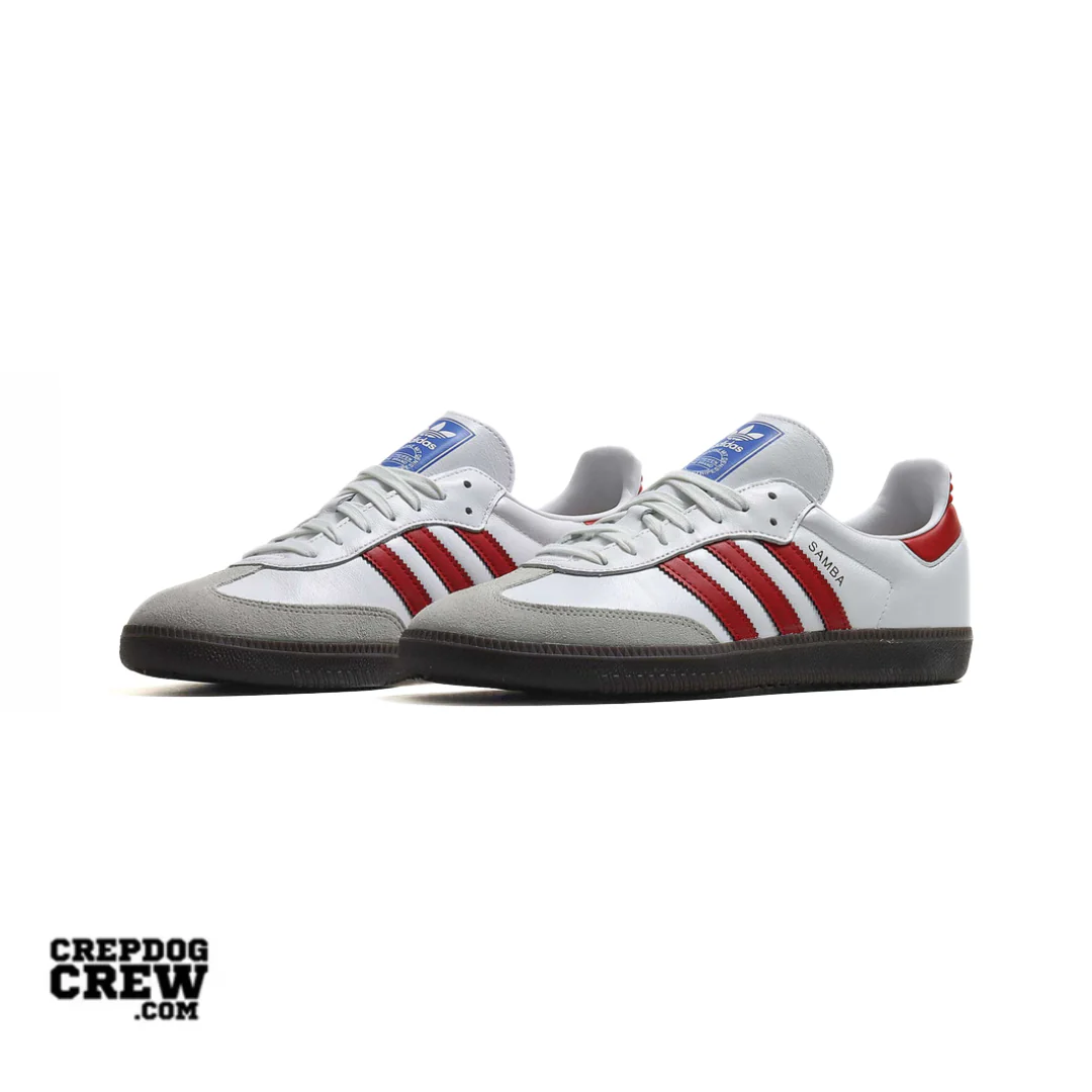 adidas Samba OG White Better Scarlet - Image 2