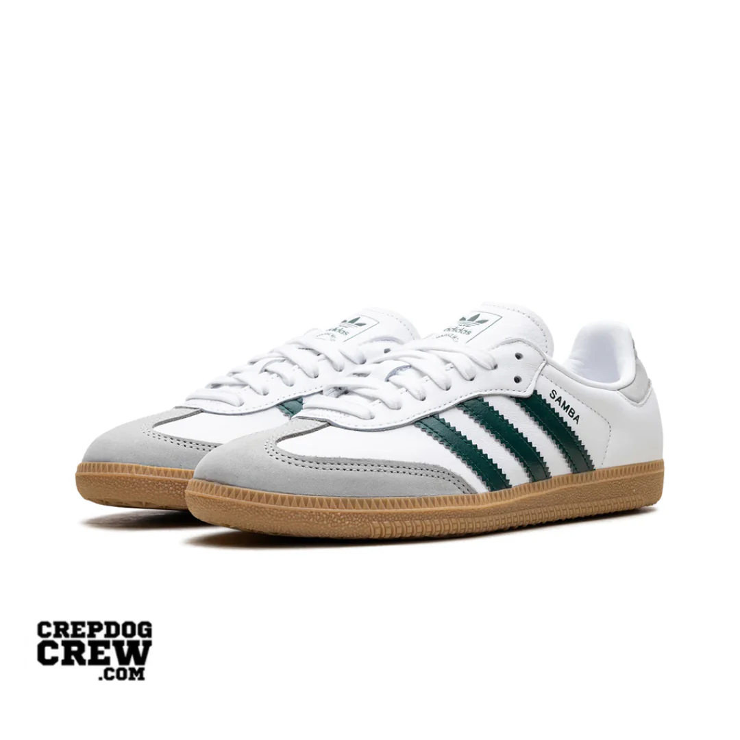 adidas Samba OG White Collegiate Green Gum (W) - Image 2