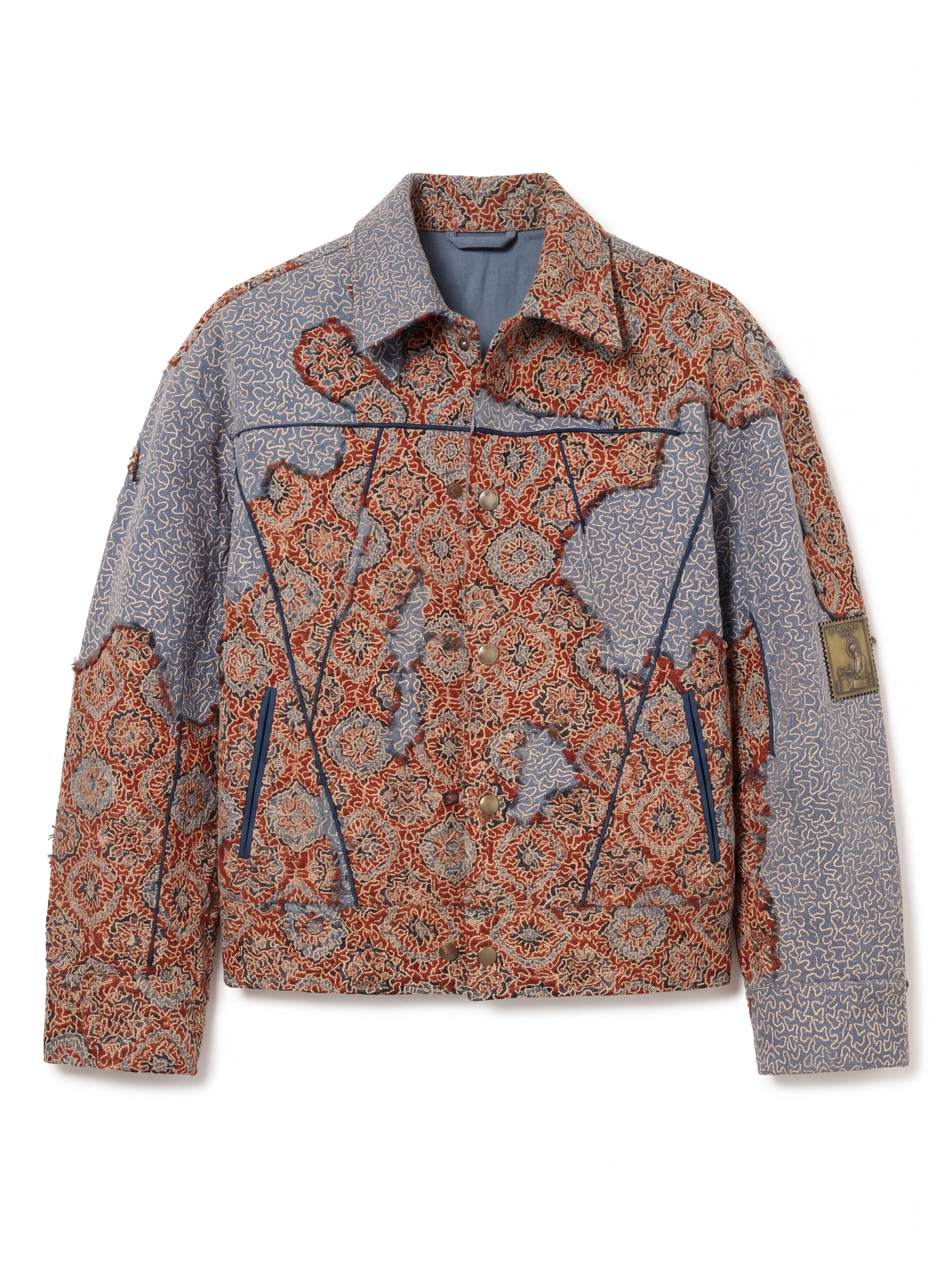 Ajrakh Paniya Jacket - Image 7
