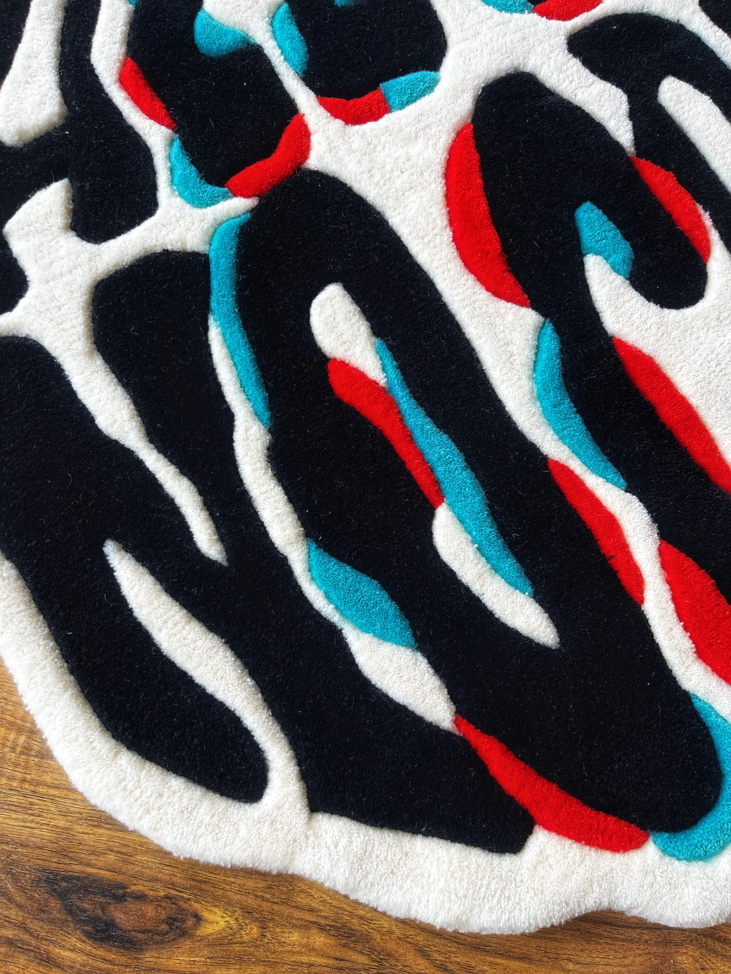 All Cash No Credit Hand Tufted Custom Rug by The Drip Co. - Image 4
