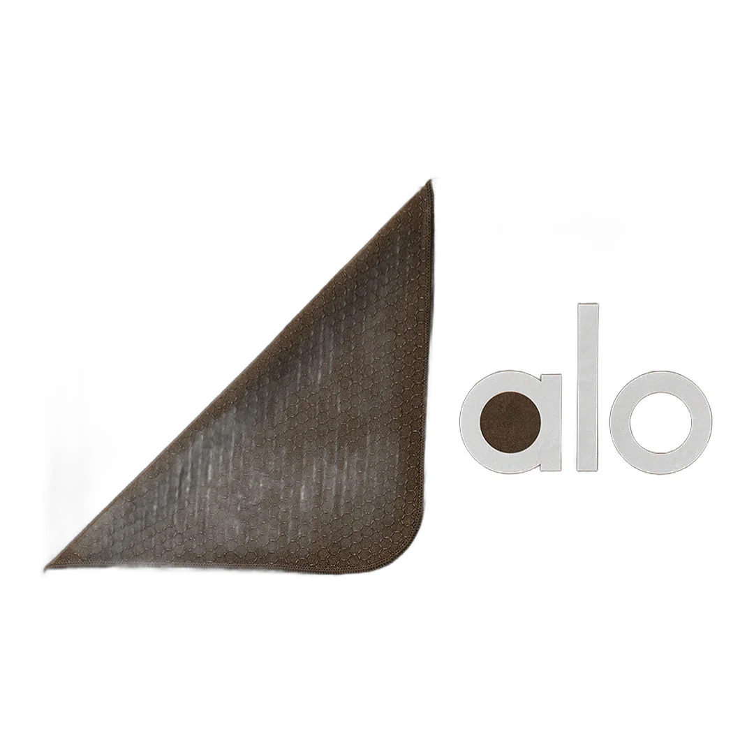 alo Grounded No-Slip Mat Towel - Espresso - Image 2