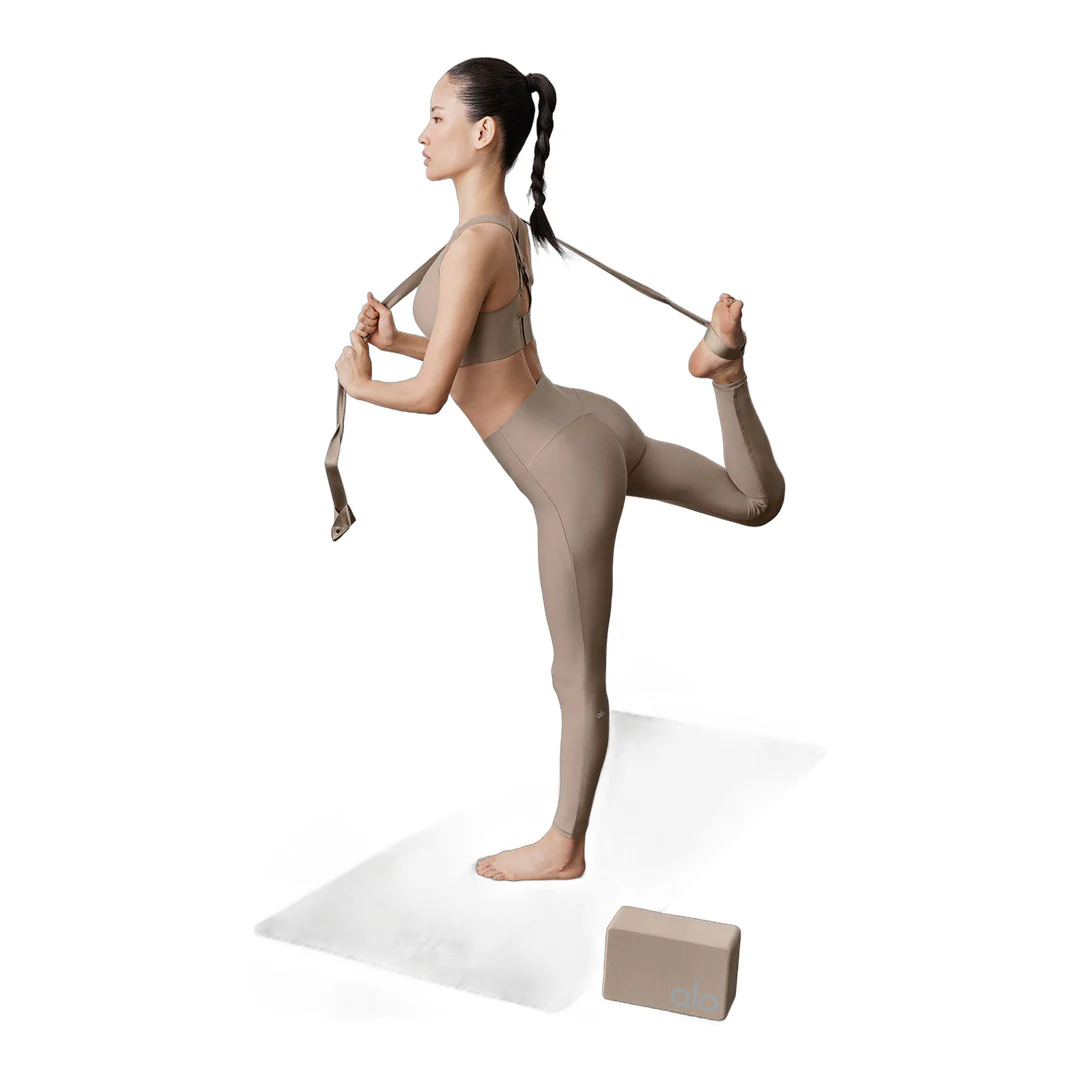 alo Grounded No-Slip Mat Towel - Gravel - Image 2