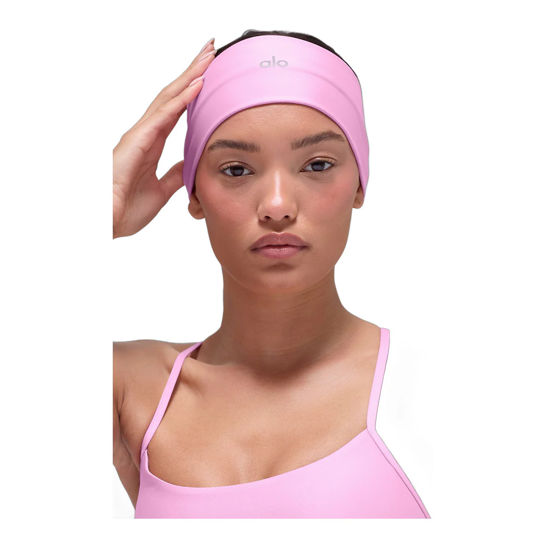 alo Airlift Headband - Candy Heart Pink - Image 2