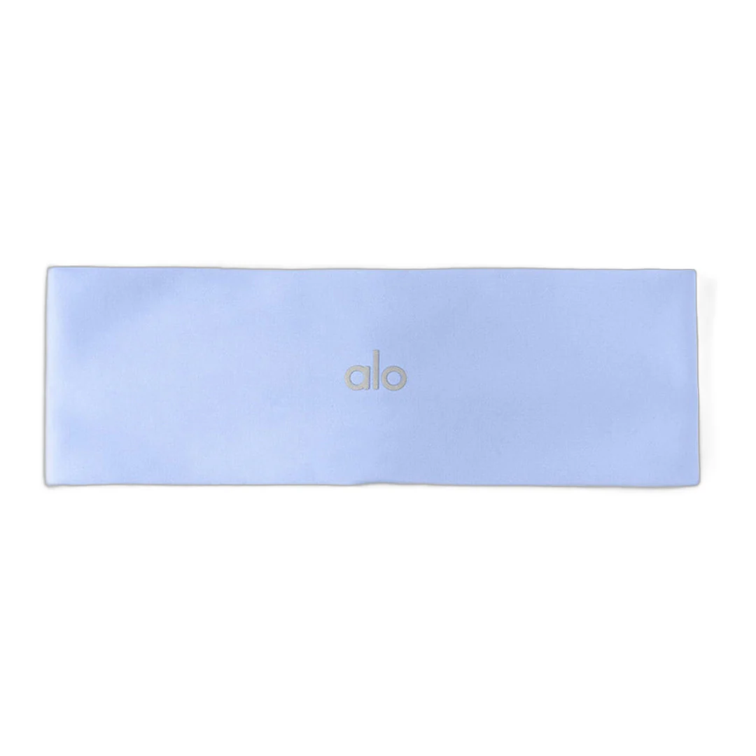 alo Airlift Headband - Light Provence Blue - Image 2