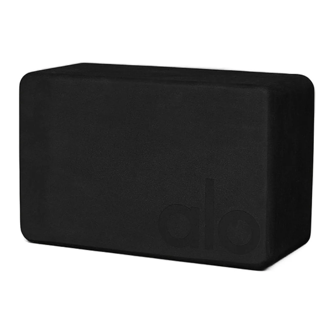 alo Uplifting Yoga Block - Black - Image 2