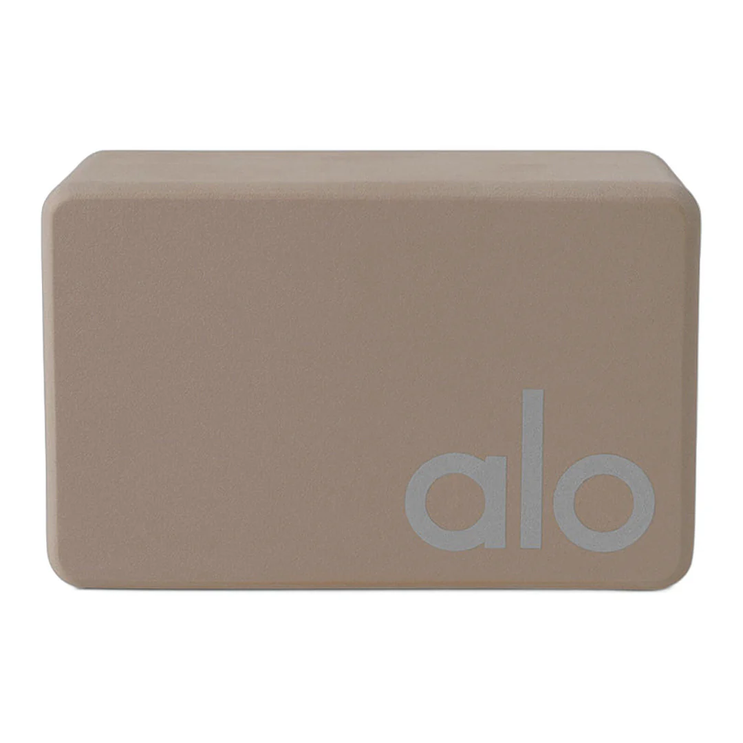 alo Uplifting Yoga Block - Gravel