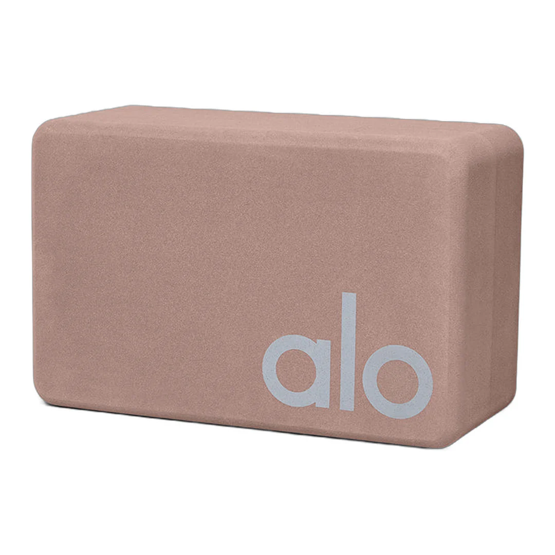 alo Uplifting Yoga Block - Smoky Quartz/Silver - Image 2