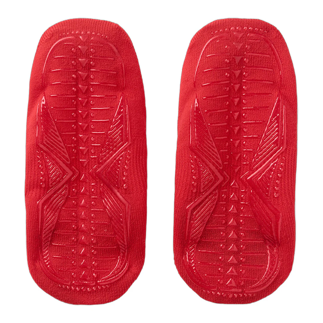 alo Women's Pivot Barre Sock - Bright Red - Image 3