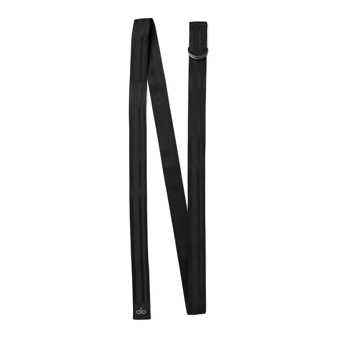 alo Extra Long Yoga Strap - Black