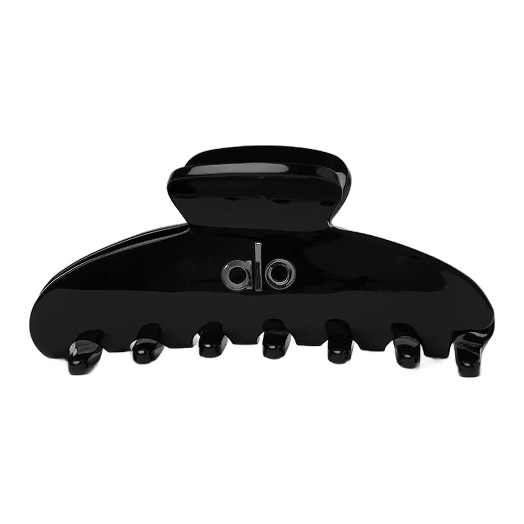 alo 90's Claw Clip - Black - Image 2