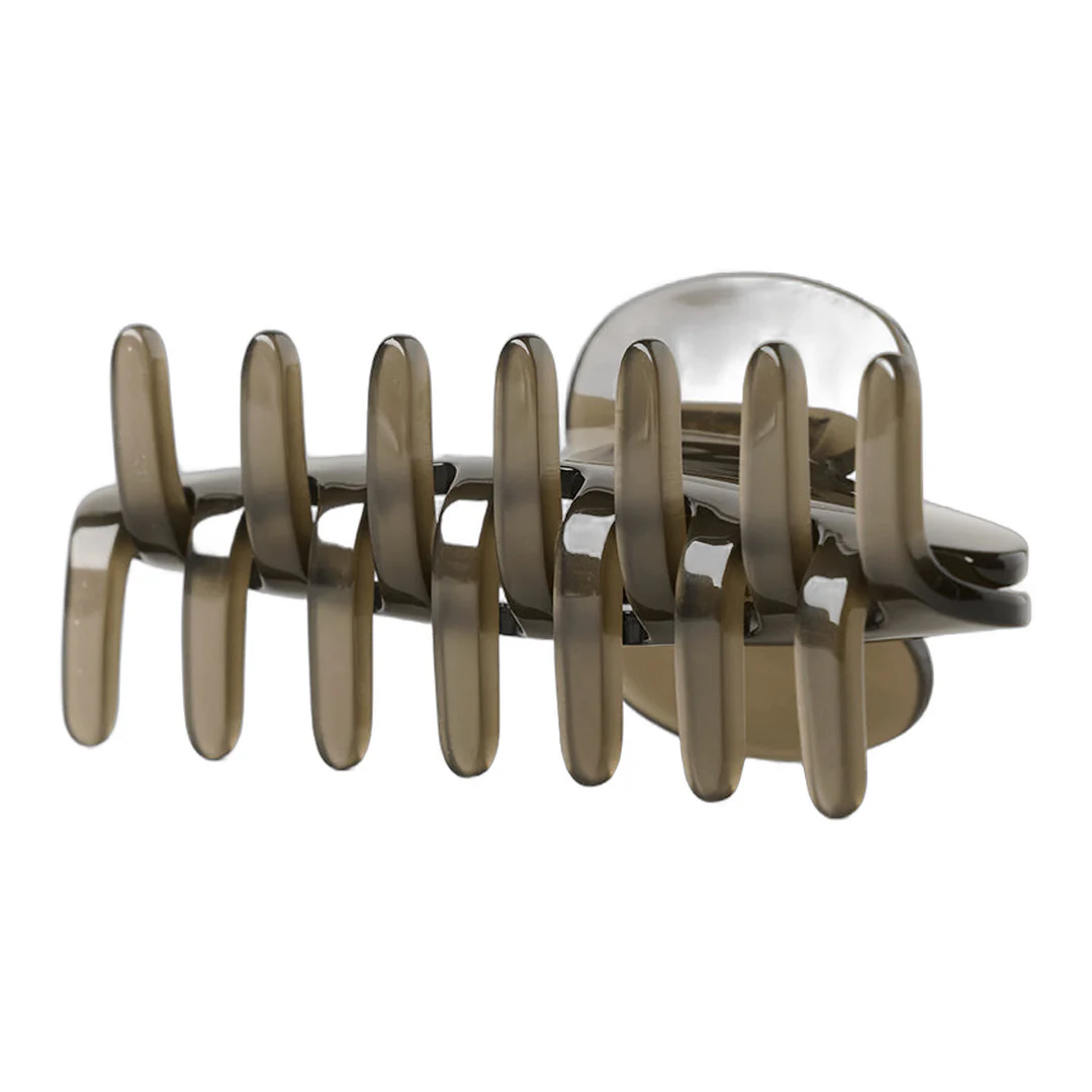 alo 90's Claw Clip - Olive Tree Clear - Image 3