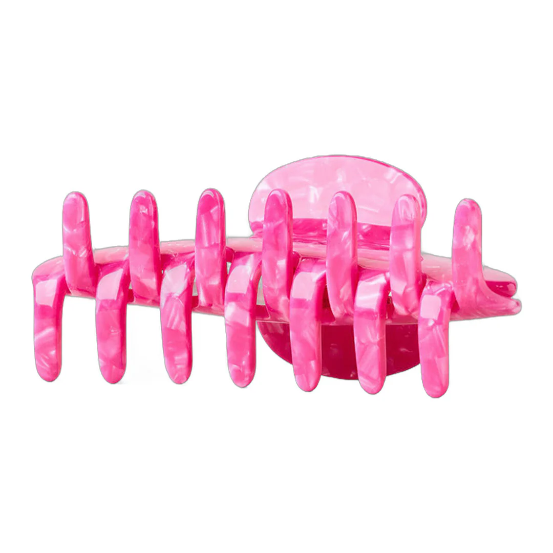 alo 90's Claw Clip - Paradise Pink Shell - Image 4