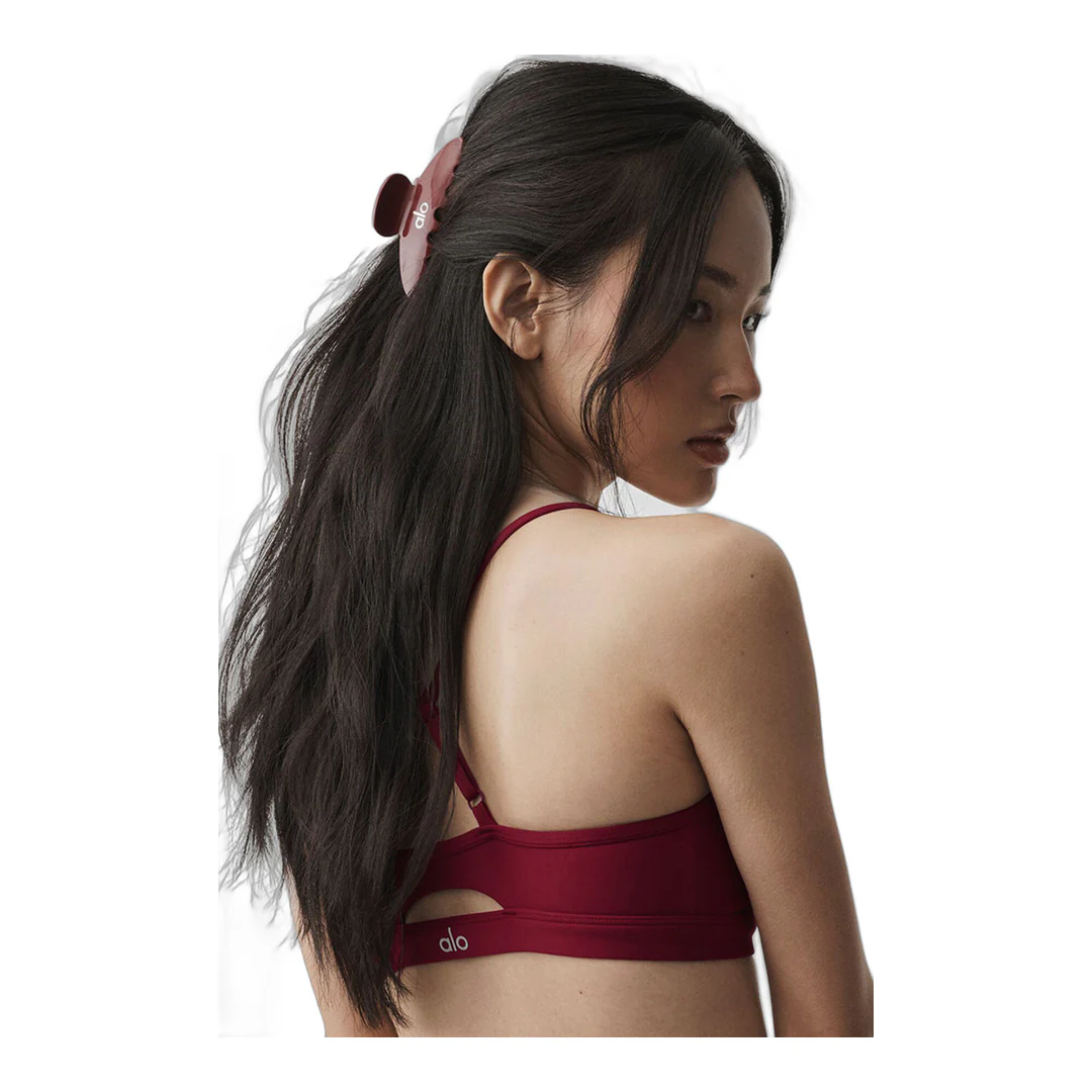 alo 90's Claw Clip - Summer Romance Red