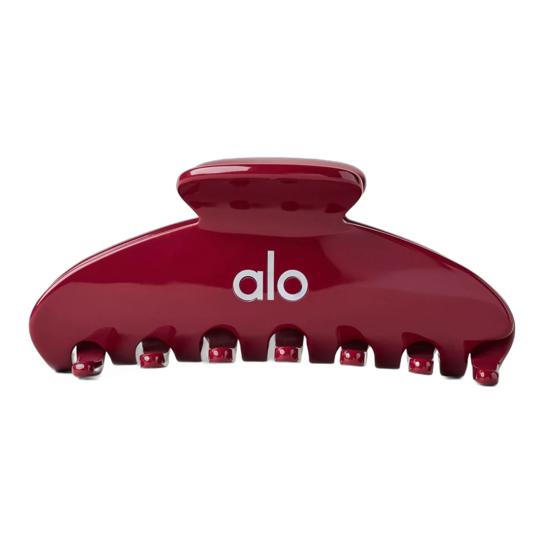 alo 90's Claw Clip - Summer Romance Red - Image 3