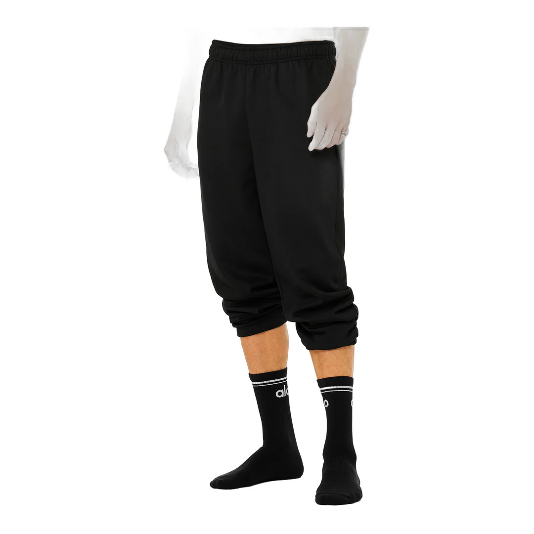 alo Unisex Throwback Sock - Black/White - Image 2