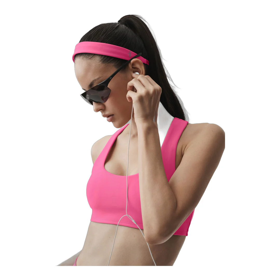 alo Airlift So Smooth Headband - Paradise Pink - Image 2