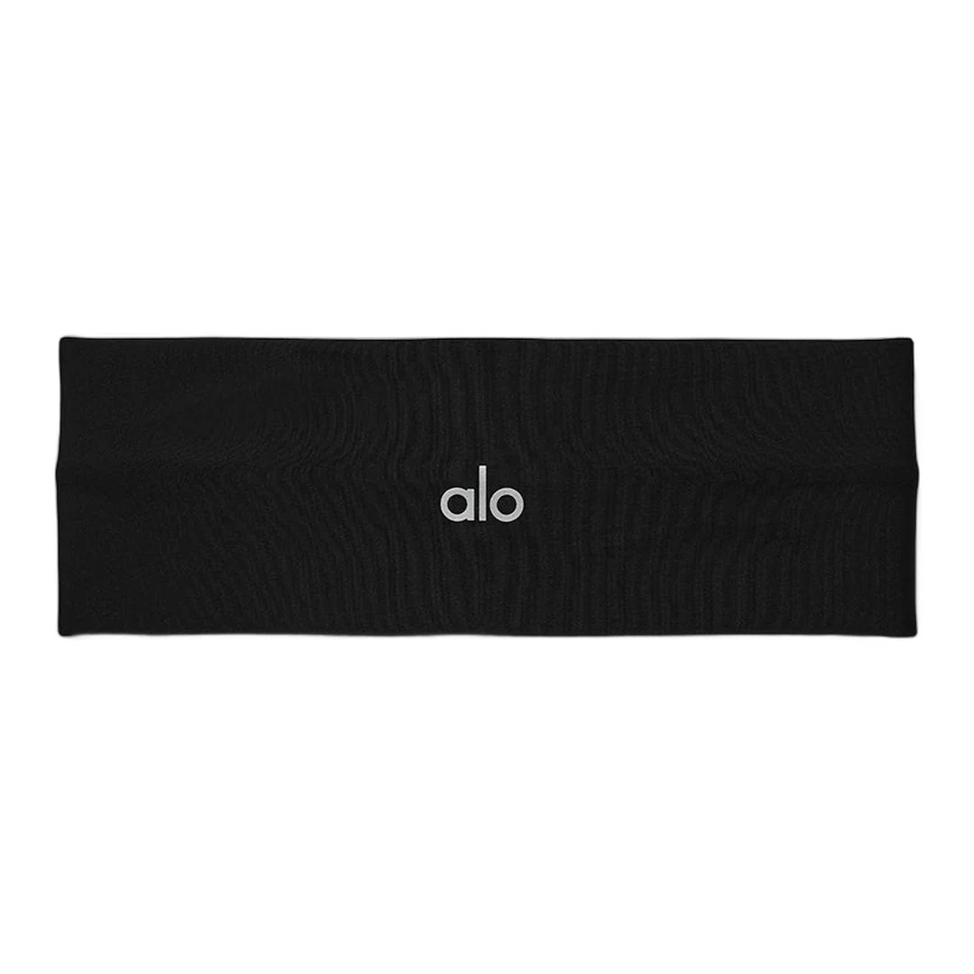alo Airlift Headband - Black - Image 2