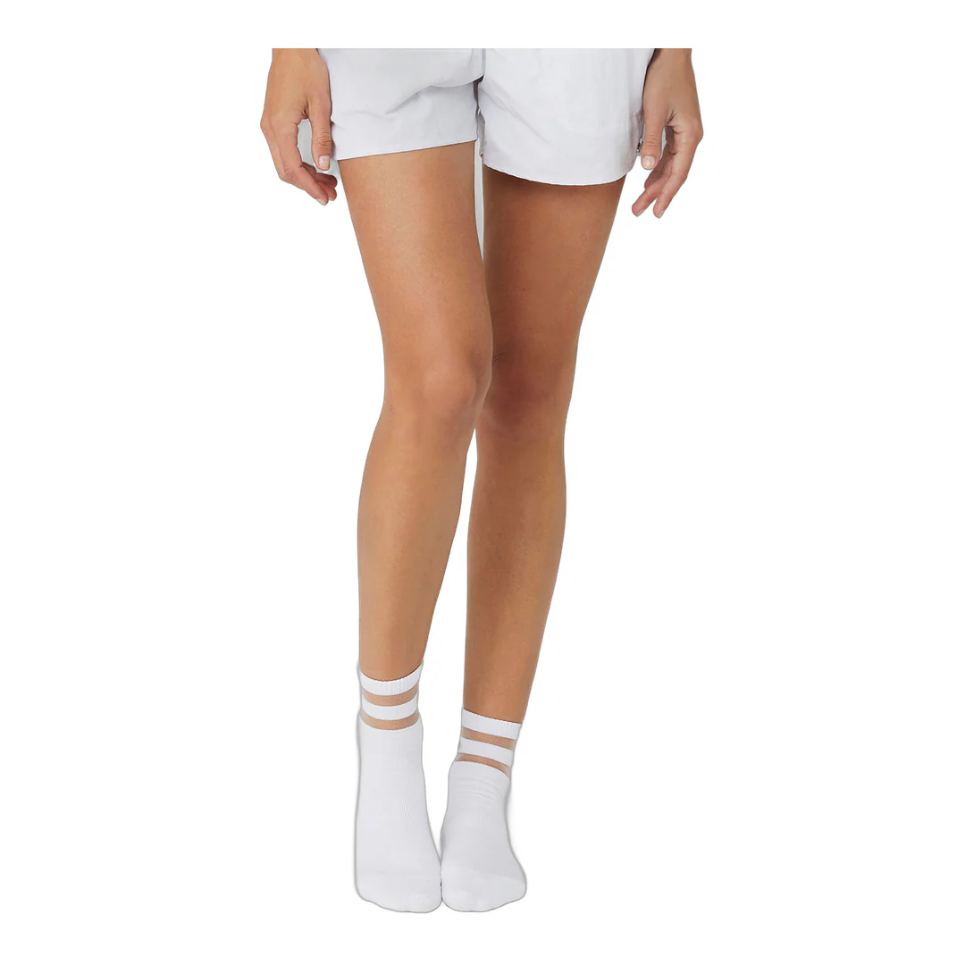 alo Women's Pulse Grip Sock - White - Image 2