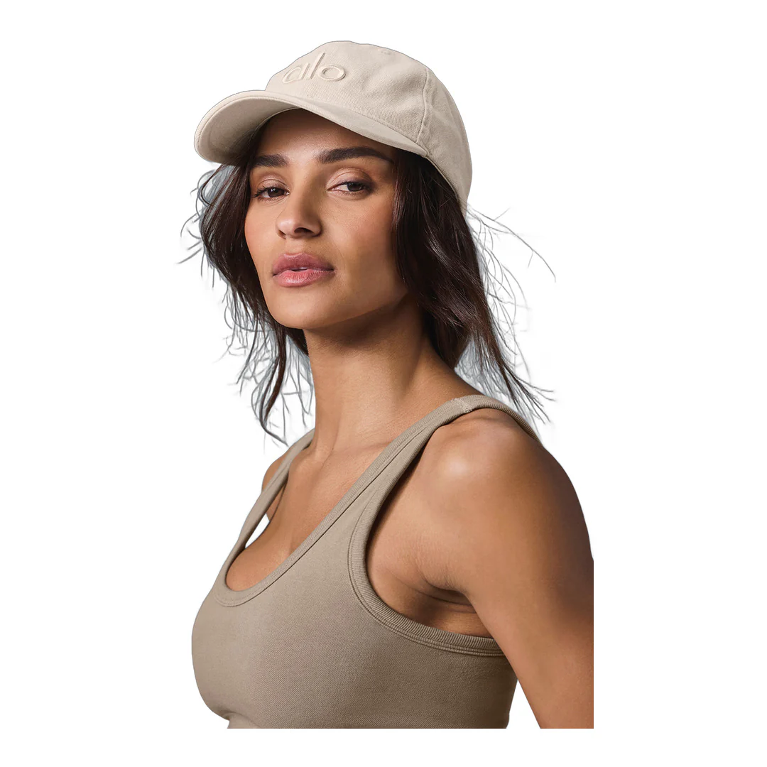 alo Washed Off-Duty Cap - Sand Dollar - Image 4