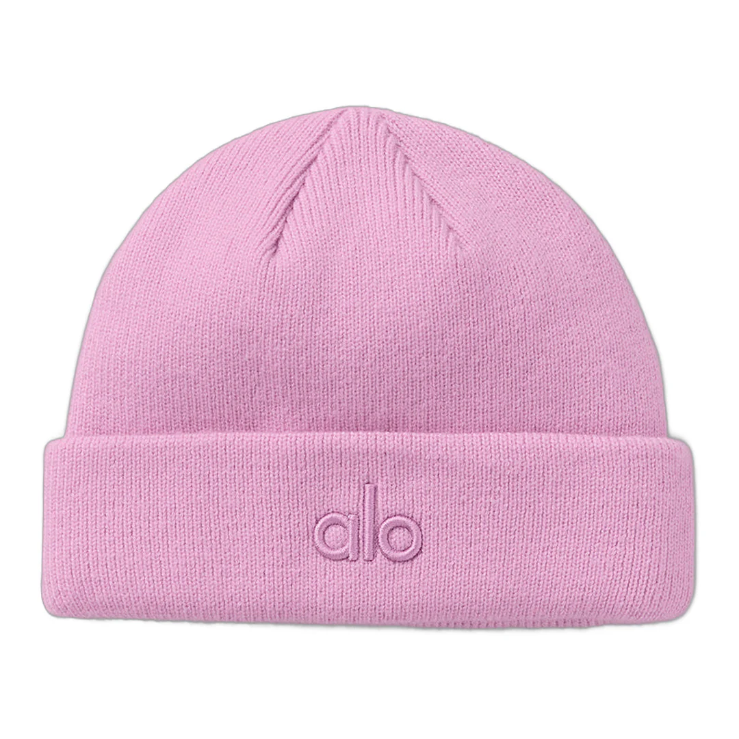 alo Notable Beanie - Candy Heart Pink - Image 2