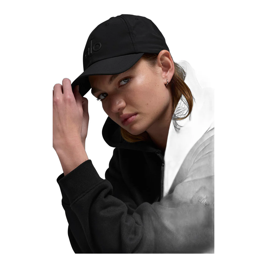 alo Performance Off-Duty Cap - Black/Black - Image 2