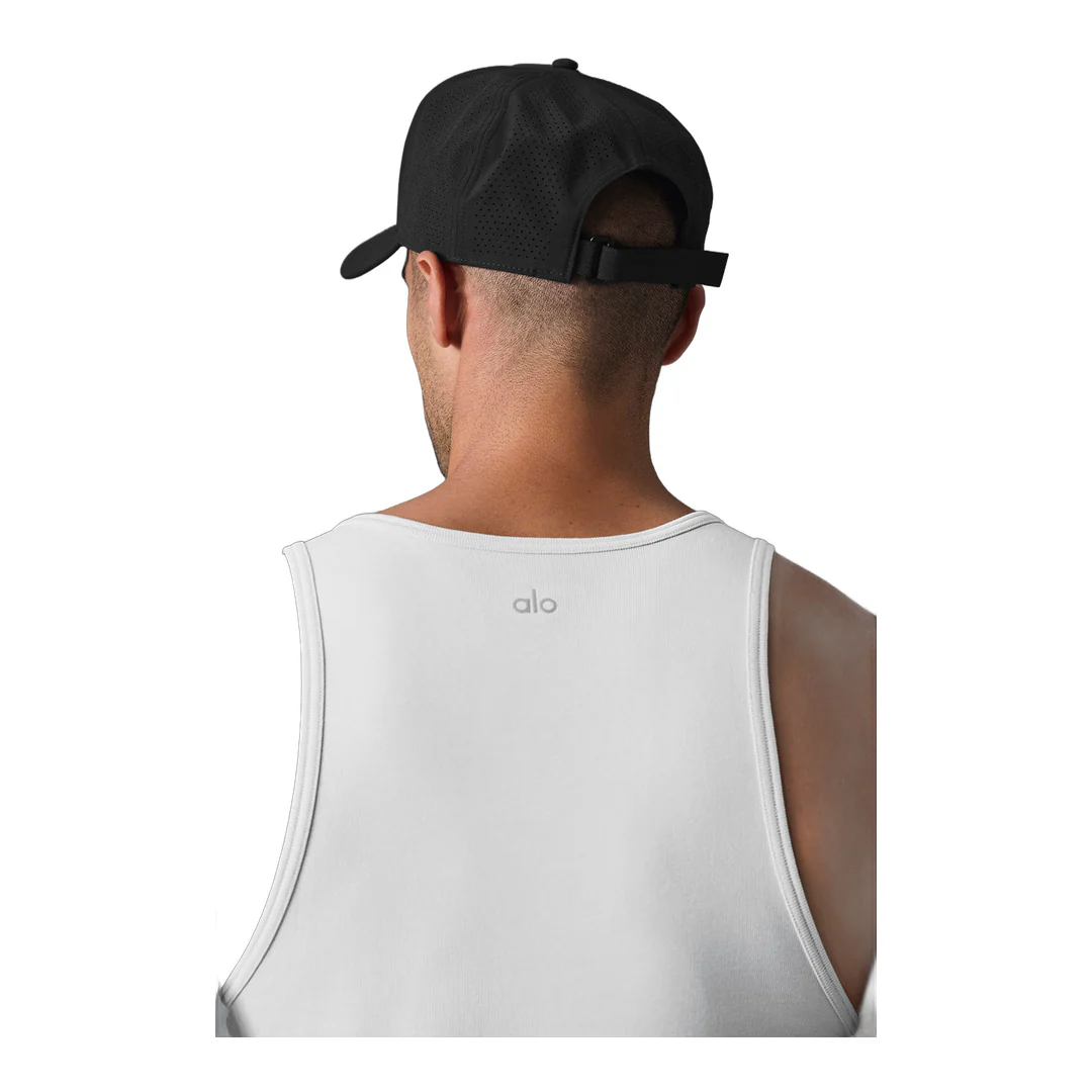 alo Performance District Trucker Hat - Black - Image 2