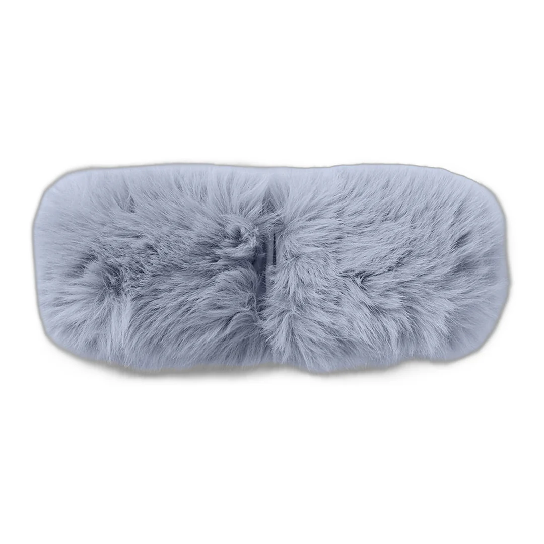 alo Opulent Faux Fur Wintersun Headband - Winter Frost - Image 3