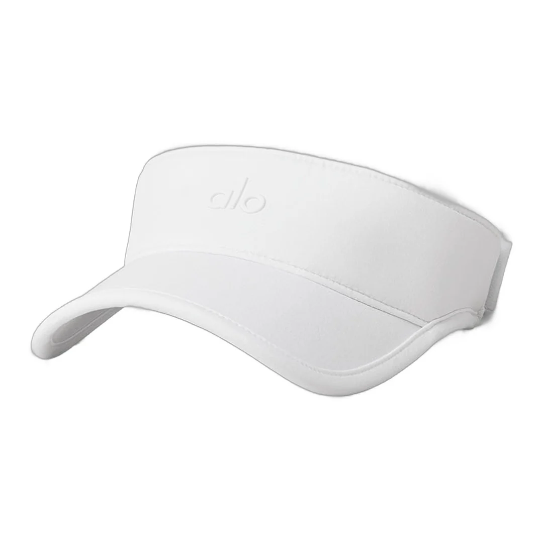 alo Performance Eclipse Visor - White/White