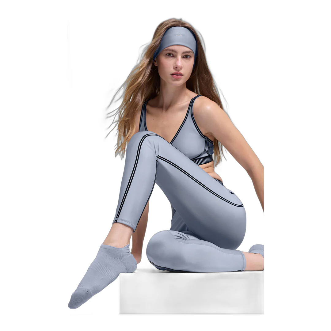 alo Unisex Performance Tab Sock - Winter Frost - Image 2