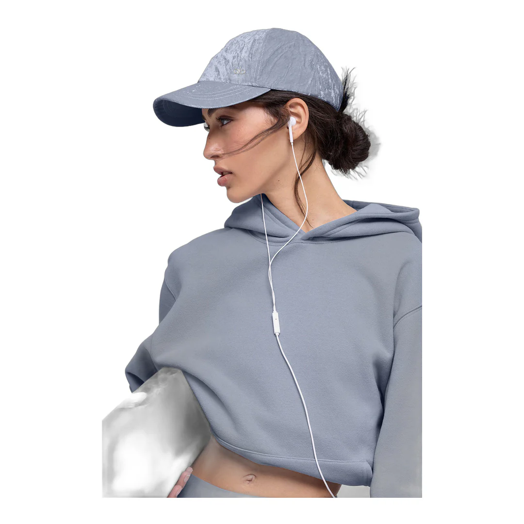 alo Velvet Off-Duty Cap - Winter Frost - Image 2