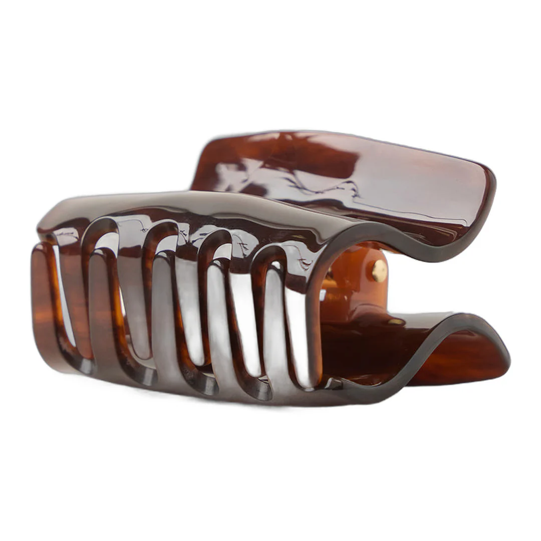 alo Effortless Claw Clip - Brown Tortoise - Image 3