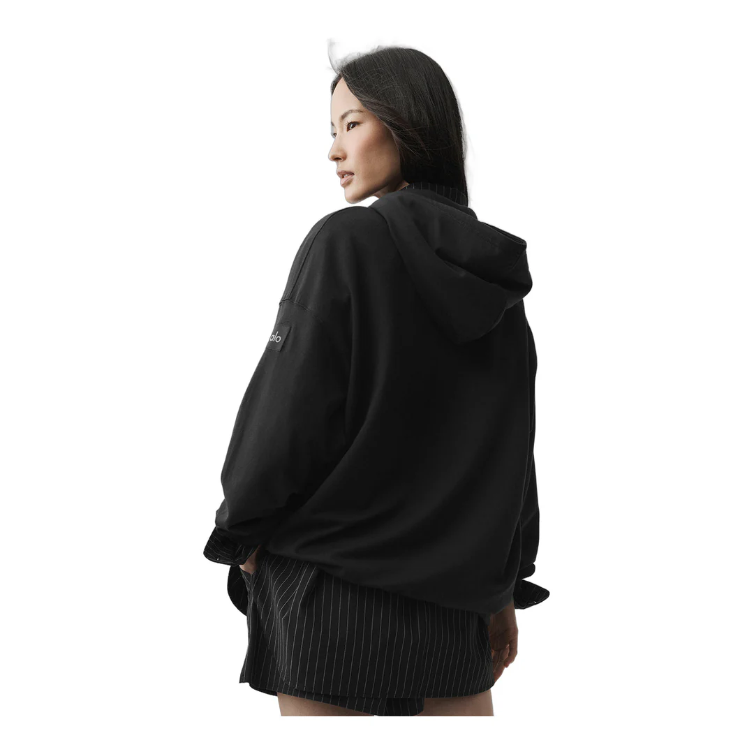 alo Double Take Hoodie - Black - Image 2