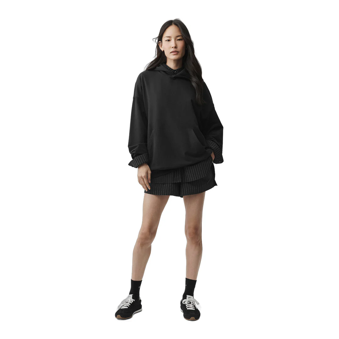 alo Double Take Hoodie - Black - Image 4