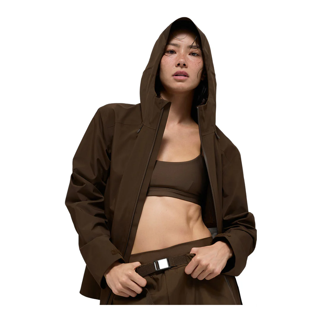 alo Alpha Shell Jacket - Espresso