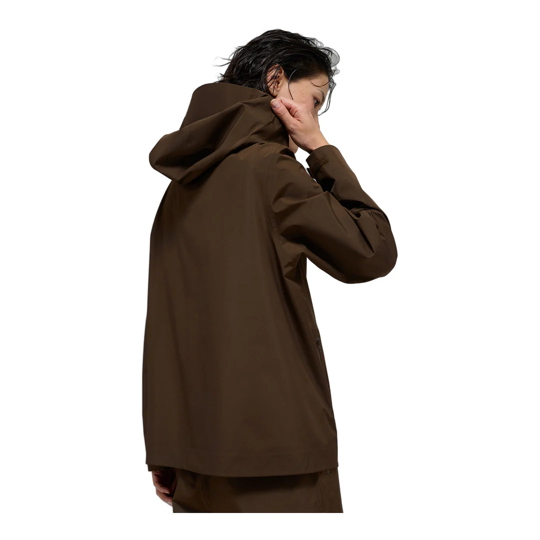 alo Alpha Shell Jacket - Espresso - Image 3