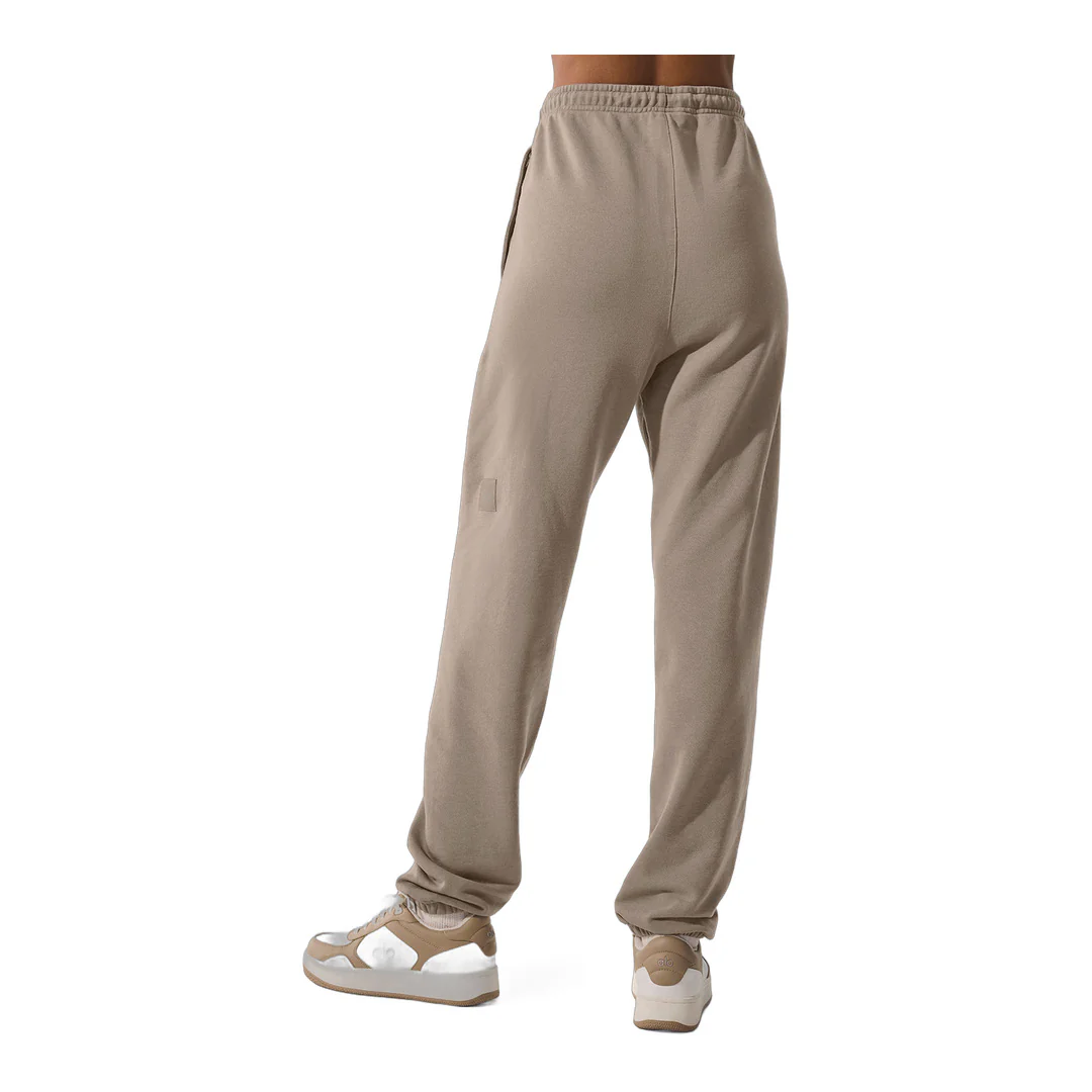 alo Chill Vintage Wash Sweatpant - Gravel Wash - Image 2