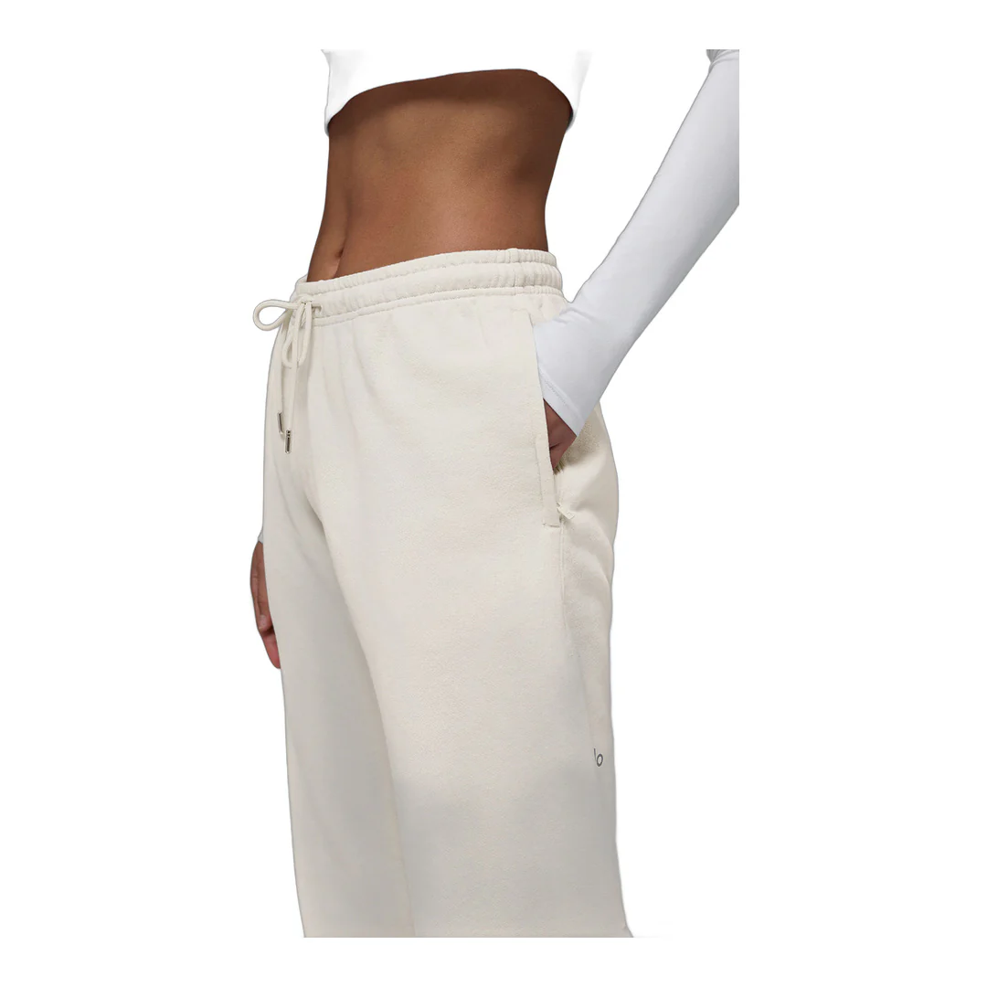 alo Chill Sweatpant - Bone - Image 4