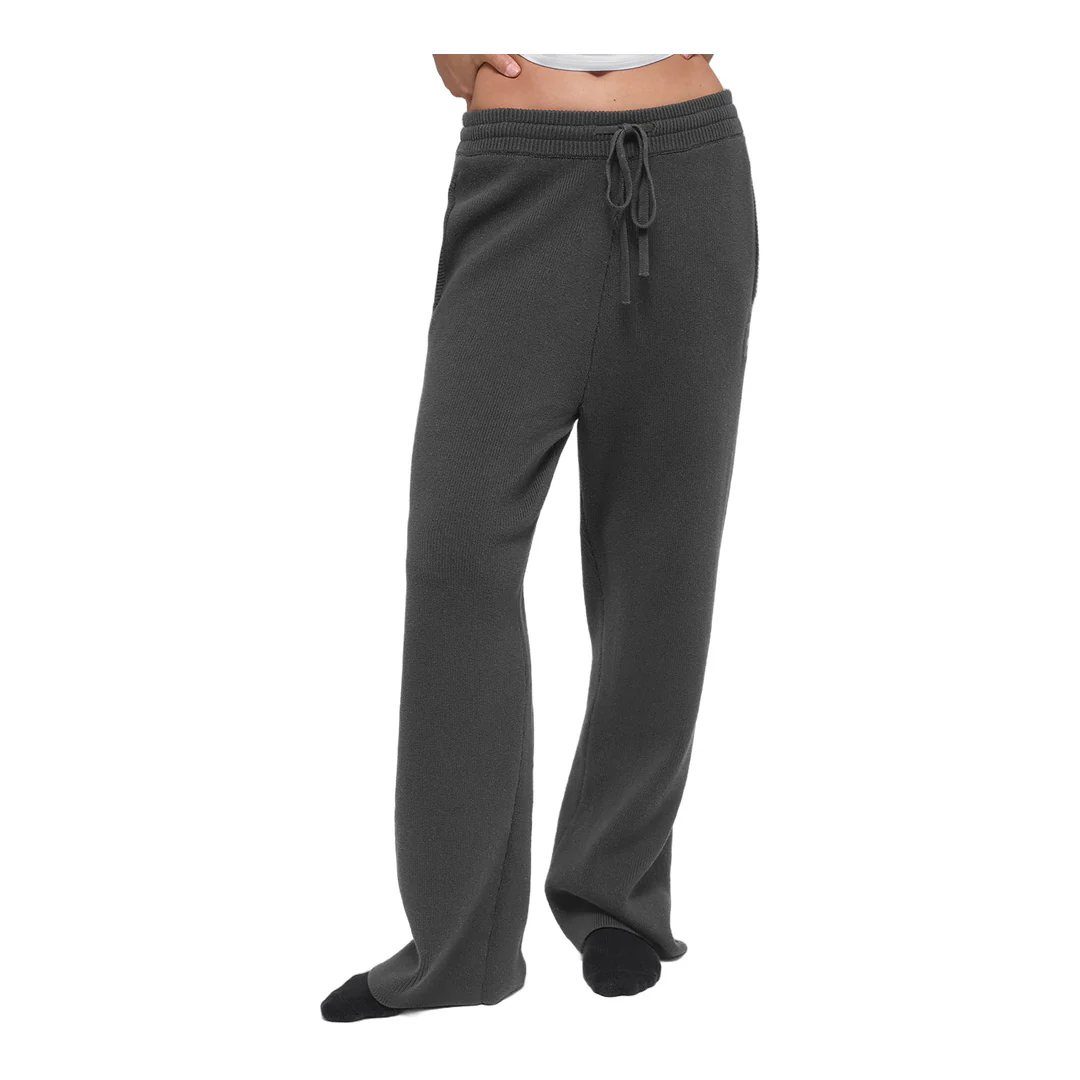 alo Scholar Straight Leg Sweatpant - Anthracite - Image 3