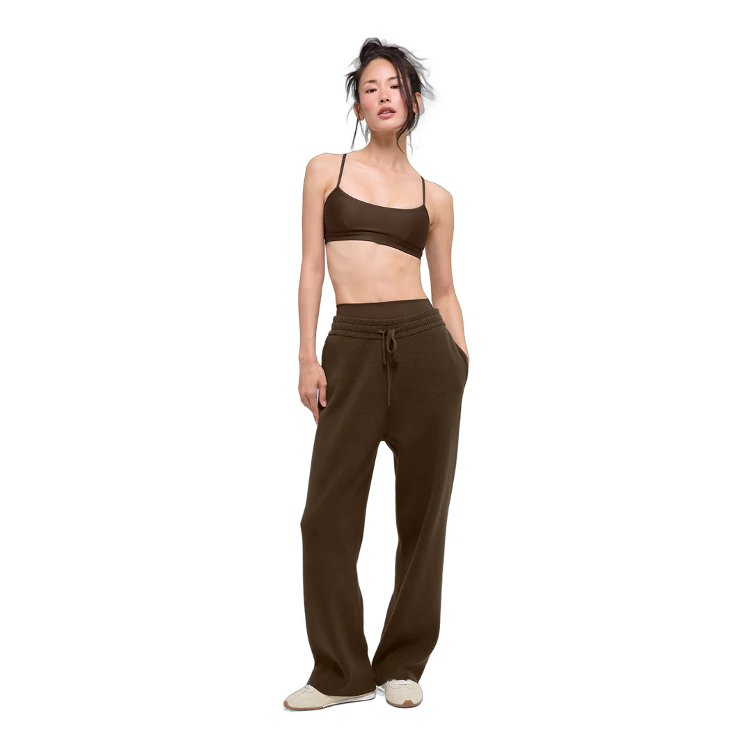 alo Scholar Straight Leg Sweatpant - Espresso - Image 4