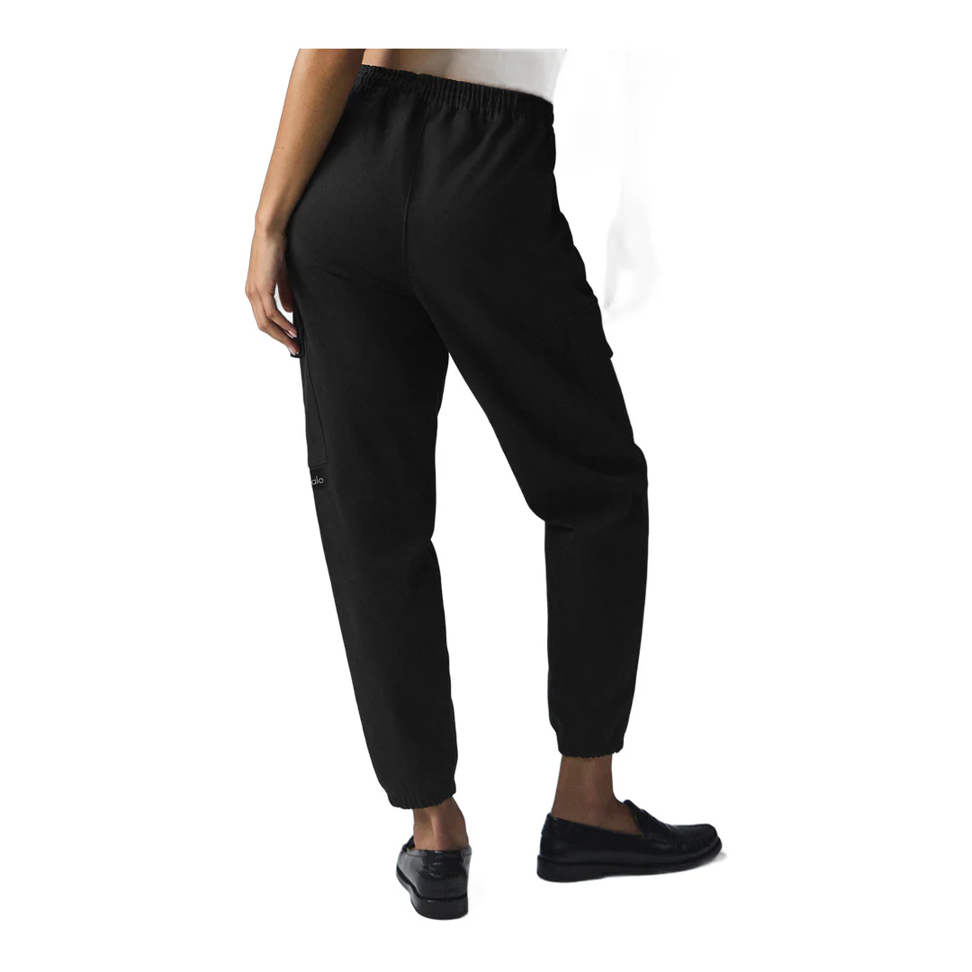 alo Edition Sueded Jogger - Black - Image 2