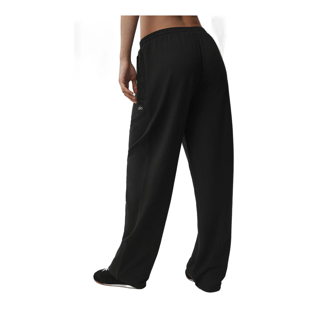 alo Double Take Straight Leg Pant - Black - Image 3