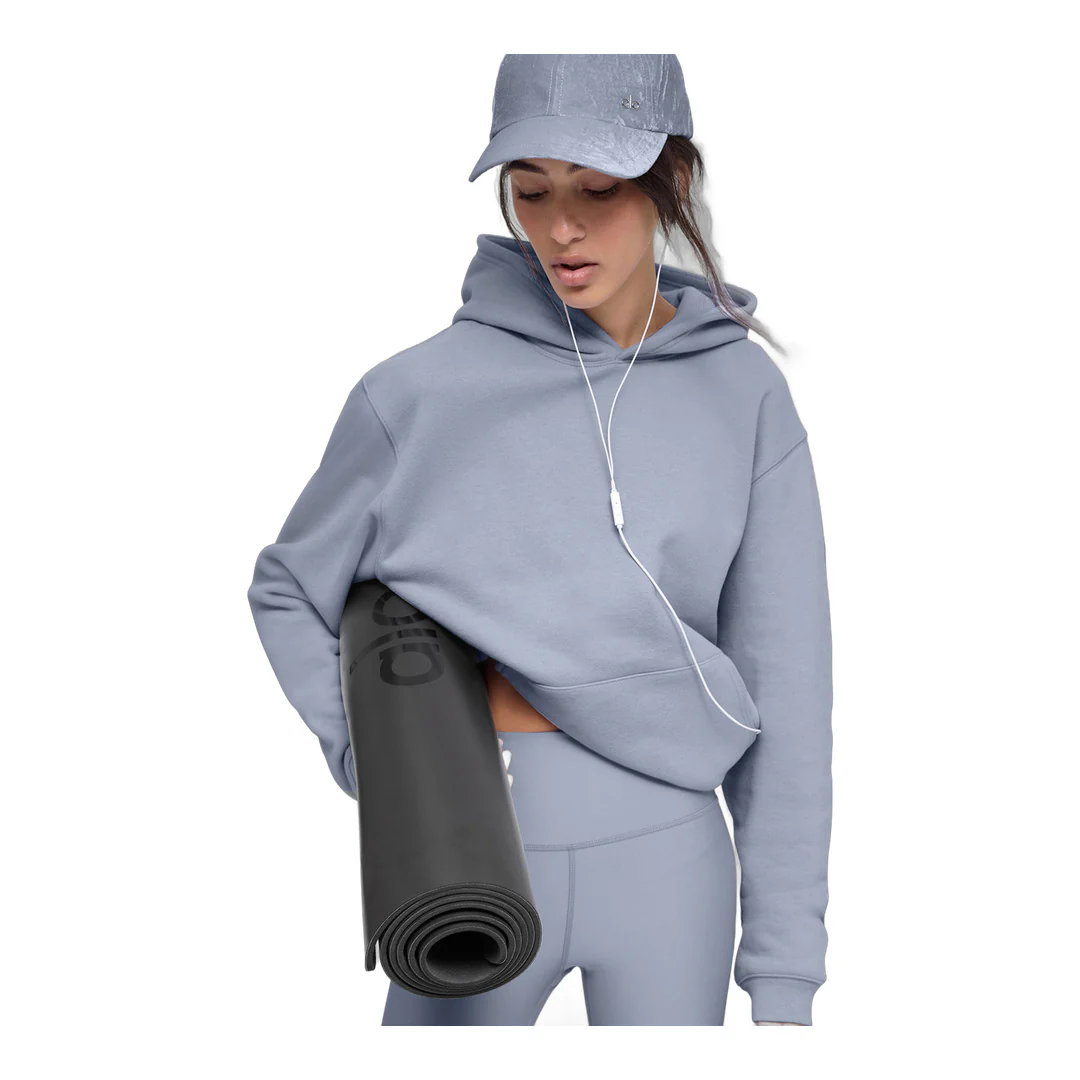 alo Renown Heavy Weight Hoodie - Winter Frost - Image 4