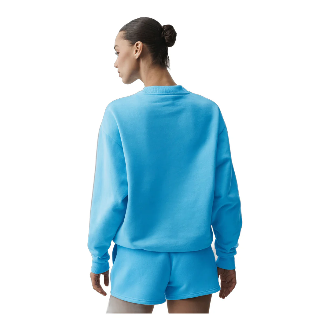 alo Accolade Crew Neck Pullover - Azure Blue - Image 3